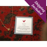 Be Happy Delicate Gold Necklace Be Happy Delicate Gold Necklace